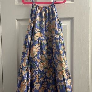Janie and Jack Blue Floral Kids Dress